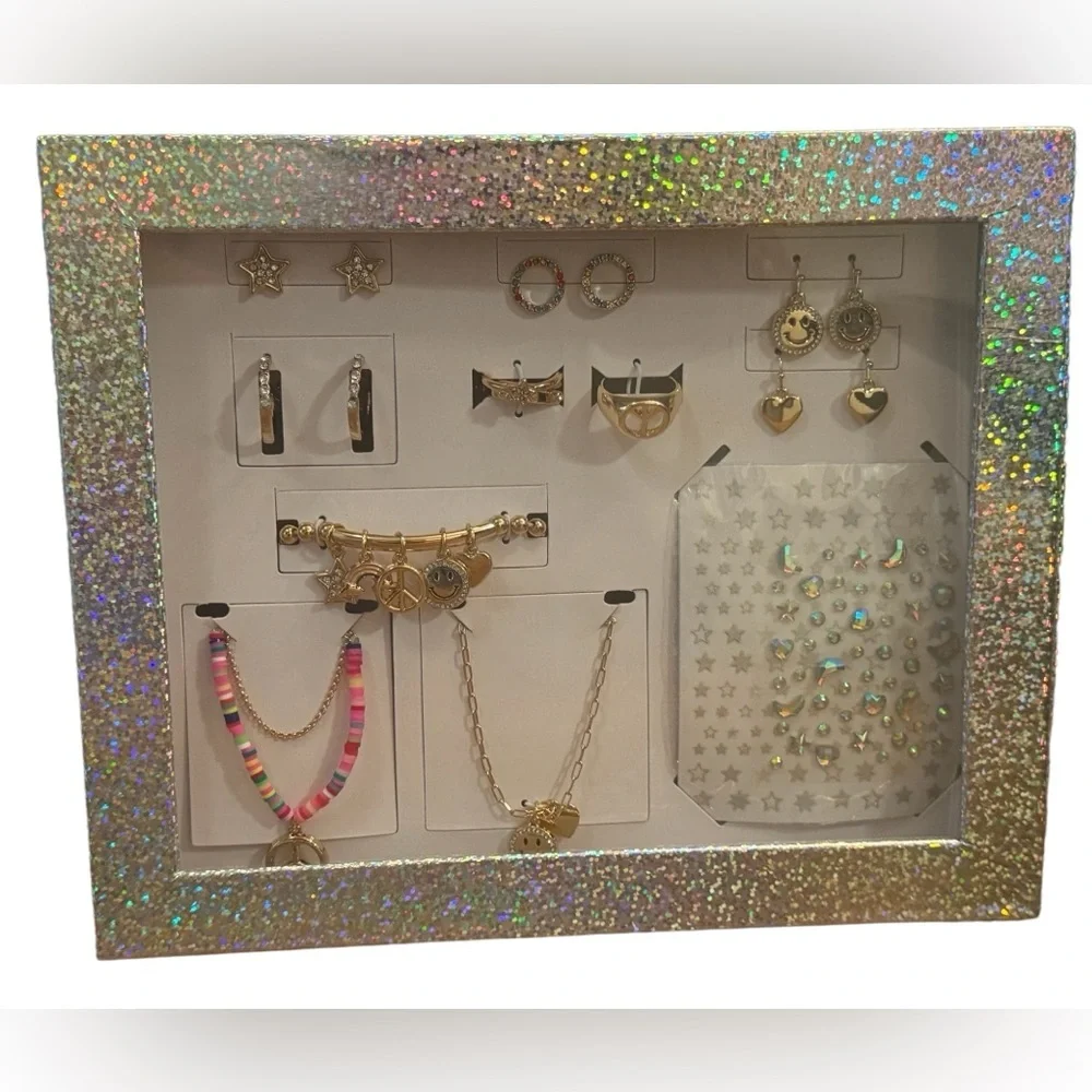 12 piece‎ holographic jewlery set... 12 days of smiles